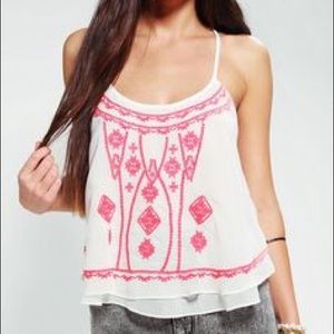 UO Festival Embroidered Tank